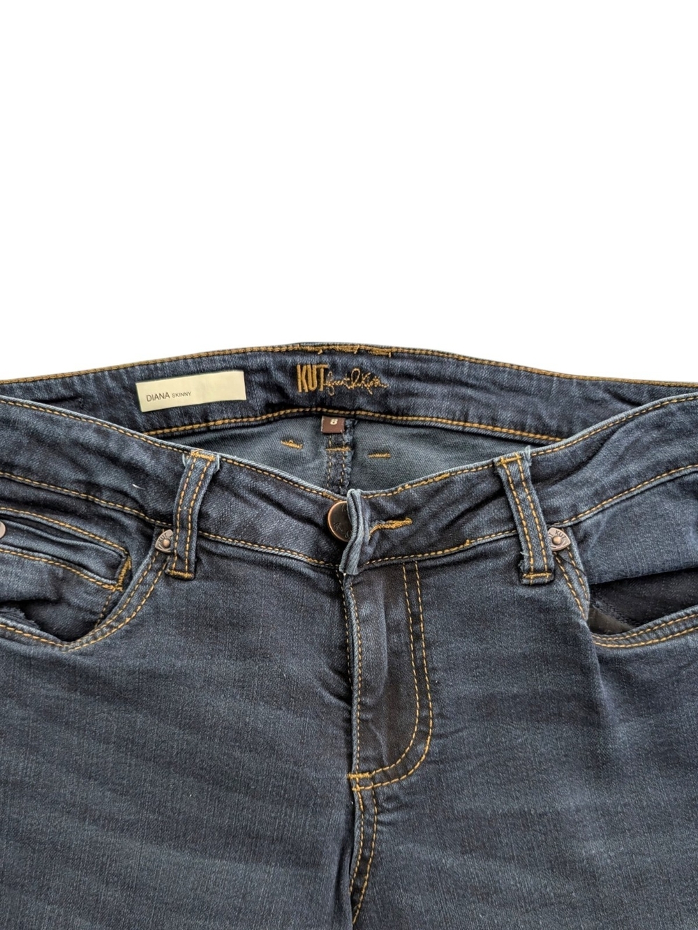 KUT from the Kloth Diana Skinny Jeans, Size 8 - Picture 5 of 11